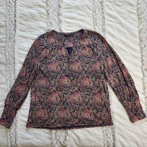 Lucky Brand peasant top  